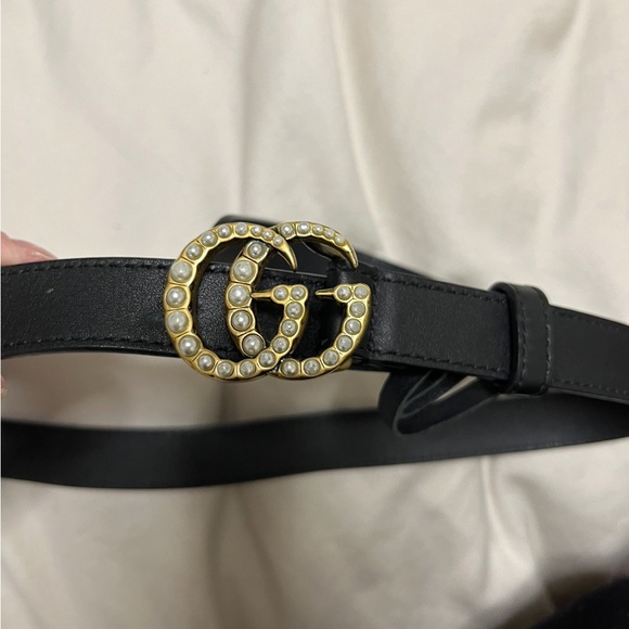 Gucci Accessories Gucci Pearl Belt Poshmark